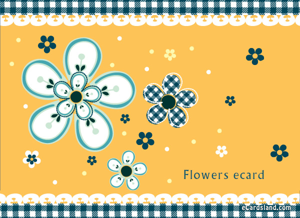 Flowers ecard