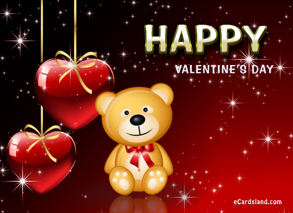 Teddy Bear and Valentine's Day