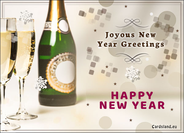 Joyous New Year Greetings