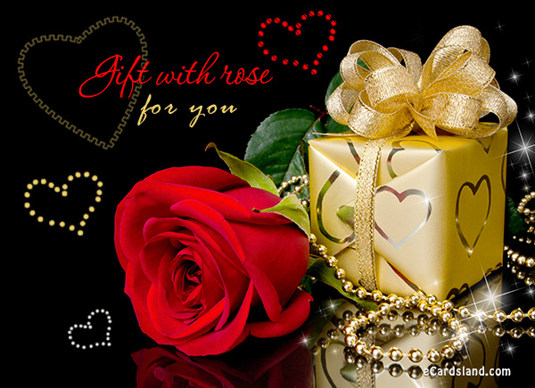 Gift with Rose for You