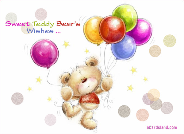 Sweet Teddy Bear's Wishes