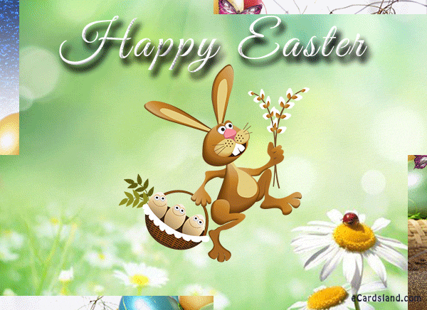 Cheerful Easter Bunny