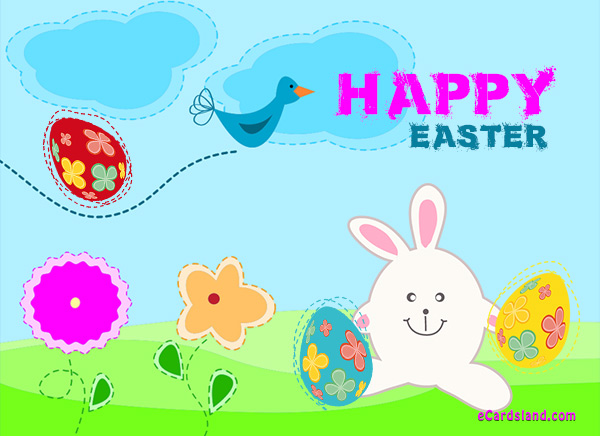 Colorful Easter Wishes