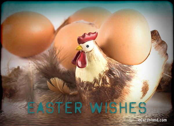 Easter Rooster eCard