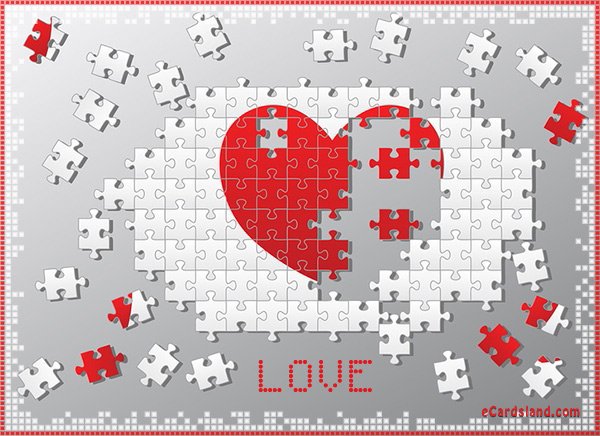 Love Heart Puzzle