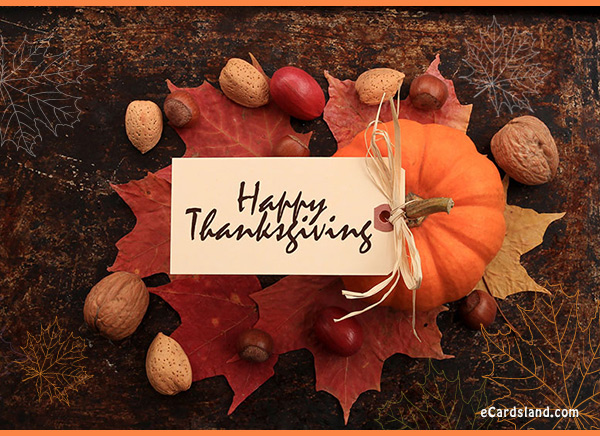 Happy Thanksgiving e-Card