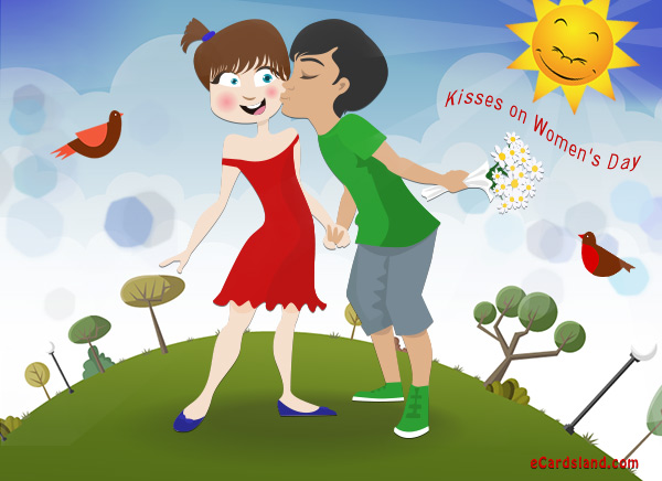 Kisses on Women's Day