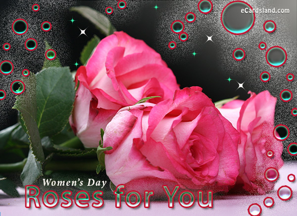 Roses Greeting e-Card