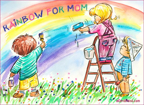 Rainbow for Mom