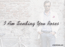   eCards - I Am Sending You Roses