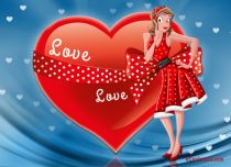 eCards Valentine's Day  Big Heart, Big Heart