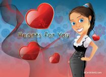Free eCards - Hearts for You