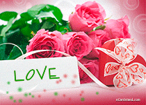 eCards Valentine's Day  A Magical Valentine Roses, A Magical Valentine Roses