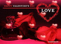Free eCards, Valentine's Day ecards with music - Rain of Hearts