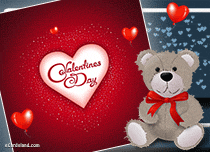eCards Valentine's Day  Teddy Bear in Love, Teddy Bear in Love