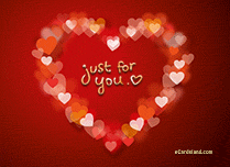 eCards Valentine's Day  Just For You, Just For You