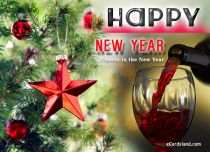 eCards New Year Cheers in the New Year, Cheers in the New Year