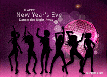 Free eCards, New Year cards messages - Dance the Night Away