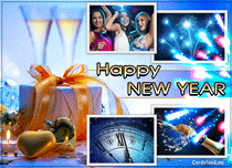 Free eCards, Free e cards - Magical New Year