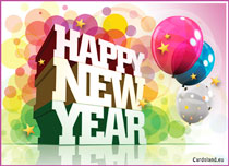 Free eCards, Free musical greeting cards - New Year ecard