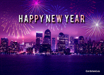 Free eCards, E cards New Year - New Year Fireworks