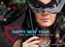 Free eCards, New Year greetings ecards - New Year's Eve Alone with You