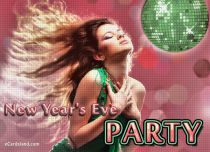 Free eCards, New Year cards free - New Year's Eve Party