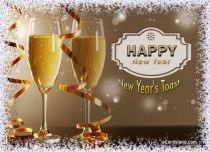 Free eCards, New Year cards online - New Year's Toast