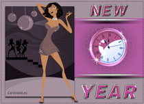 Free eCards, New Year cards messages - Strikes Midnight