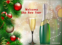 Free eCards - Welcome the New Year