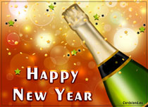 eCards New Year A Happy New Year, A Happy New Year