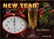 eCards New Year Best Wishes, Best Wishes