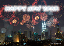 Free eCards, New Year greetings ecards - Fireworks eCards