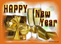 Free eCards New Year - Greeting Card