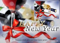 eCards New Year Happy and Prosperous New Year, Happy and Prosperous New Year