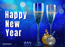 Free eCards, Free e cards - New Year