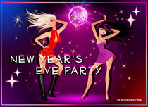 eCards New Year New Year's Eve Party, New Year's Eve Party