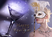 Free eCards, New Year greeting cards - Night full of Splendor