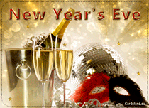 eCards New Year Sparkling New Year Wishes, Sparkling New Year Wishes