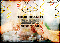 eCards New Year Your Health, Your Health