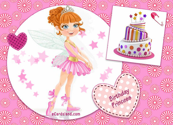 Birthday Princess eCards Free , Greeting eCards Free