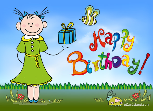 Cute Birthday Wishes - eCards Free , Greeting eCards Free