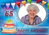 Free eCards, 25th Birthday wishes - 65th Birthday Celebration