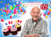 eCards Birthday 65th Birthday Wishes, 65th Birthday Wishes