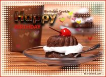 Free eCards, Birthday cards messages - Birthday Cookie