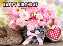 Free eCards - Birthday Flowers