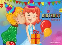 Free eCards - Birthday Kisses