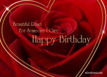Free eCards, Birthday e card - For Someone I Care