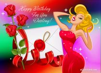 Free eCards, Funny Birthday ecards - For You Darling