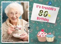 Free eCards - It's Grandma's 80th Birthday